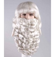 Mens Father Xmas Santa Claus Wig and Beard Set HX-005